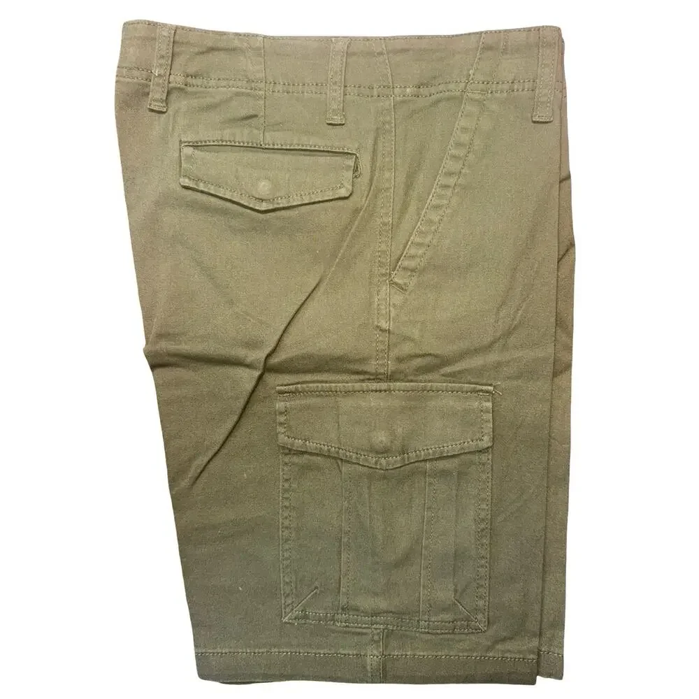 George‎ Men’s Cargo Shorts Size 30 Olive Green Military Utility NWT
